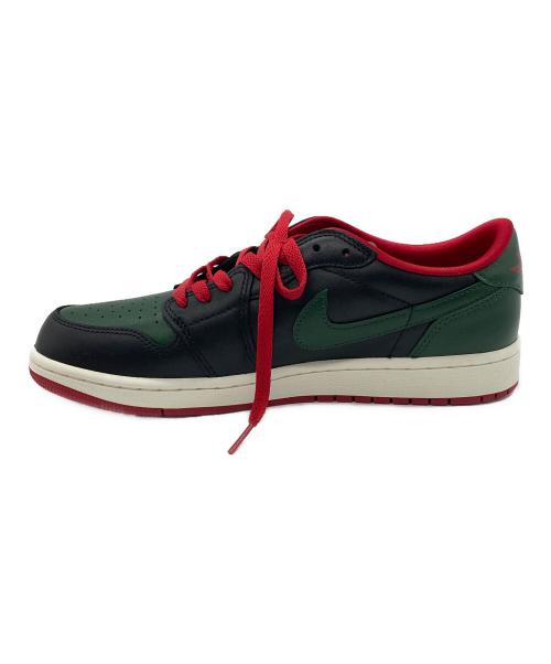 NIKE（ナイキ）NIKE (ナイキ) AIR JORDAN1　RETRO LOW DG グリーン×ブラック サイズ:27.5cmの古着・服飾アイテム
