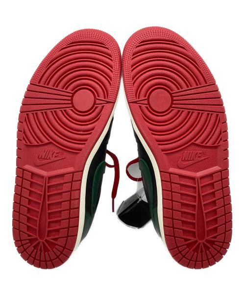 NIKE（ナイキ）NIKE (ナイキ) AIR JORDAN1　RETRO LOW DG グリーン×ブラック サイズ:27.5cmの古着・服飾アイテム