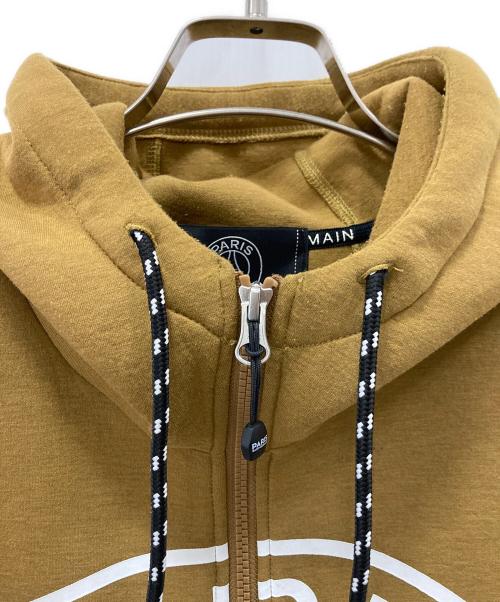 Paris Saint-Germain（パリサンジェルマン）Paris Saint-Germain (パリサンジェルマン) ジップパーカー カーキ サイズ:Lの古着・服飾アイテム
