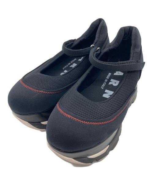 MARNI（マルニ）MARNI (マルニ) プラットフォームスニーカー ブラック サイズ:37の古着・服飾アイテム