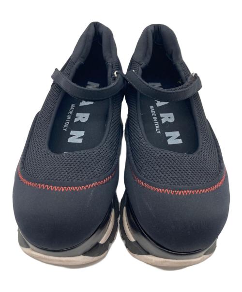 MARNI（マルニ）MARNI (マルニ) プラットフォームスニーカー ブラック サイズ:37の古着・服飾アイテム