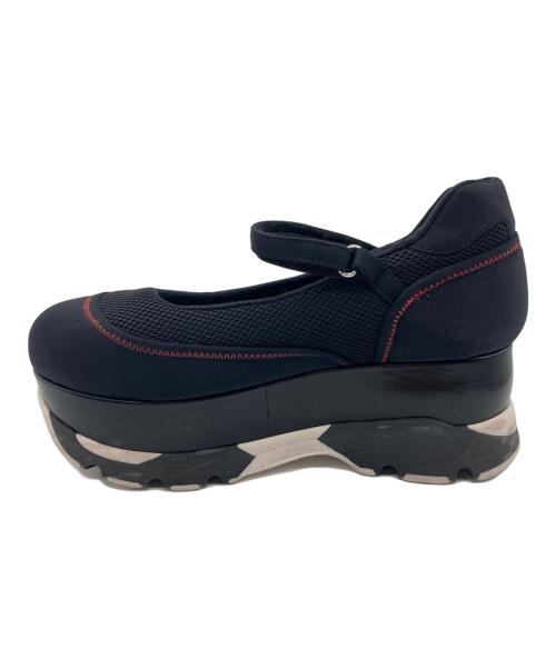 MARNI（マルニ）MARNI (マルニ) プラットフォームスニーカー ブラック サイズ:37の古着・服飾アイテム