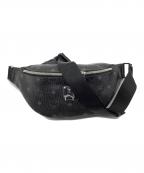 MCMエムシーエム）の古着「ウエストバッグ」｜ブラック