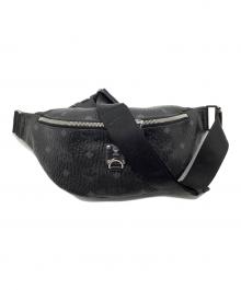 MCM（エムシーエム）の古着「ウエストバッグ」｜ブラック