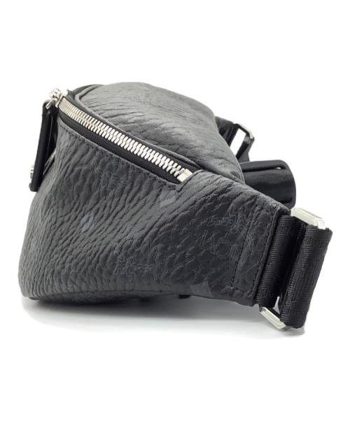 MCM（エムシーエム）MCM (エムシーエム) ウエストバッグ ブラックの古着・服飾アイテム