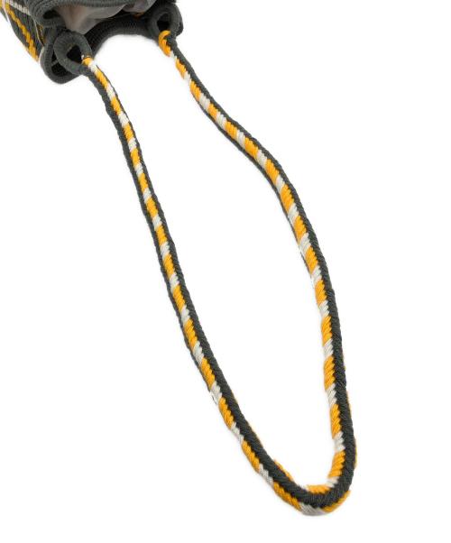 Wayuula（ワユーラ）Wayuula (ワユーラ) ショルダーバッグ グレー×イエローの古着・服飾アイテム