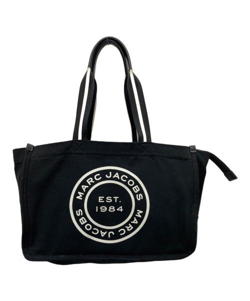 Marc by Marc Jacobs（マークバイマークジェイコブス）Marc by Marc Jacobs (マークバイマークジェイコブス) キャンバストートバッグ ブラックの古着・服飾アイテム