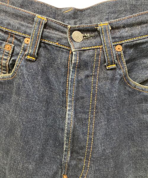 EVISU（エヴィス）EVISU (エヴィス) No2デニムパンツ インディゴ サイズ:29×35の古着・服飾アイテム