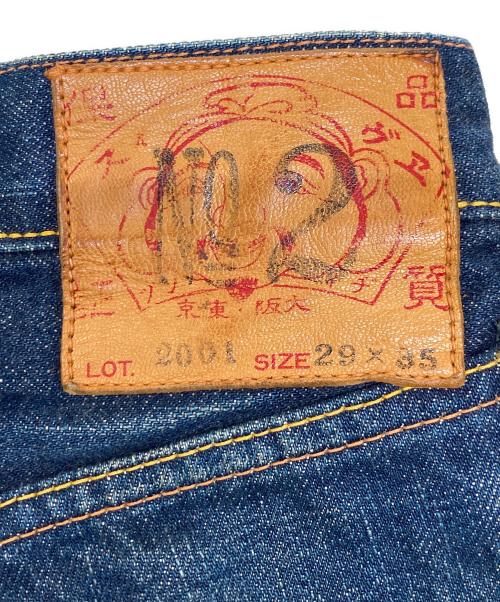 EVISU（エヴィス）EVISU (エヴィス) No2デニムパンツ インディゴ サイズ:29×35の古着・服飾アイテム