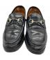 GUCCI (グッチ) ビットローファー ブラック サイズ:4 1/2：4000円
