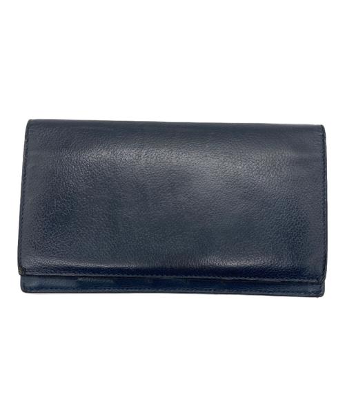 HERMES（エルメス）HERMES (エルメス) 長財布 ネイビーの古着・服飾アイテム