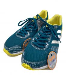 adidas（アディダス）の古着「ランニングシューズ」｜グリーン