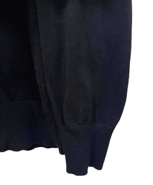 STONE ISLAND（ストーンアイランド）STONE ISLAND (ストーンアイランド) Soft Cotton Crew Knit ブラック サイズ:Lの古着・服飾アイテム