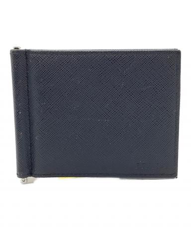 中古・古着通販】PRADA (プラダ) マネークリップ ネイビー｜ブランド