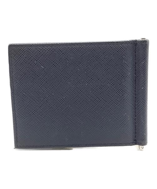 PRADA（プラダ）PRADA (プラダ) マネークリップ ネイビーの古着・服飾アイテム