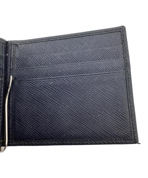 PRADA（プラダ）PRADA (プラダ) マネークリップ ネイビーの古着・服飾アイテム