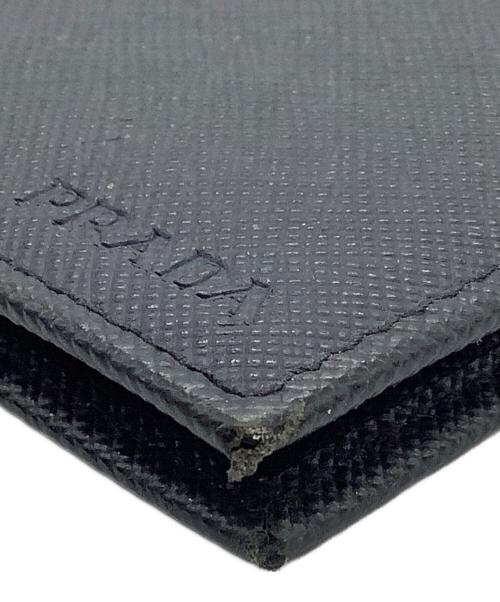 PRADA（プラダ）PRADA (プラダ) マネークリップ ネイビーの古着・服飾アイテム