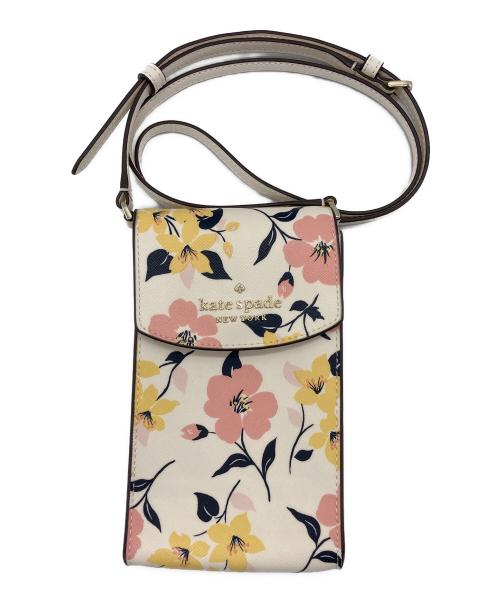Kate Spade（ケイトスペード）Kate Spade (ケイトスペード) ショルダーポーチ クリームマルチの古着・服飾アイテム