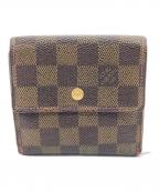 LOUIS VUITTONルイ ヴィトン）の古着「ポルトモネ・ビエ・カルトクレディ」｜ブラウン