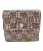 LOUIS VUITTONルイ ヴィトン）の古着「ポルトモネ・ビエ・カルトクレディ」｜ブラウン