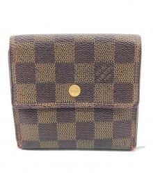 LOUIS VUITTON（ルイ ヴィトン）の古着「ポルトモネ・ビエ・カルトクレディ」｜ブラウン