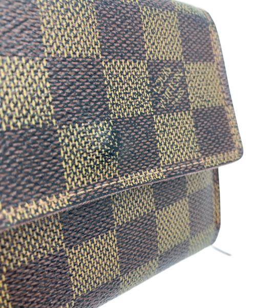 LOUIS VUITTON（ルイ ヴィトン）LOUIS VUITTON (ルイ ヴィトン) ポルトモネ・ビエ・カルトクレディ ブラウンの古着・服飾アイテム