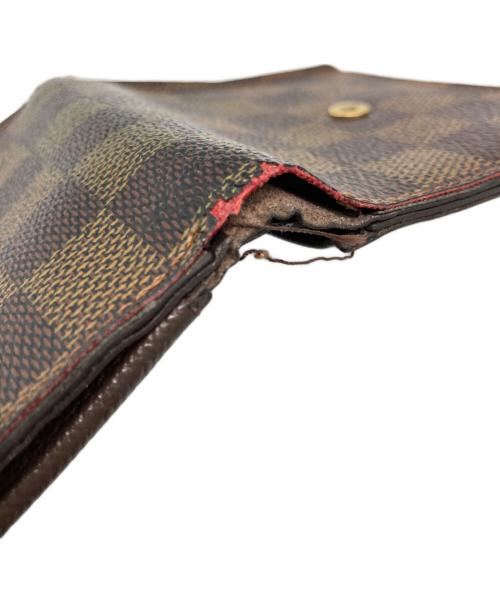 LOUIS VUITTON（ルイ ヴィトン）LOUIS VUITTON (ルイ ヴィトン) ポルトモネ・ビエ・カルトクレディ ブラウンの古着・服飾アイテム