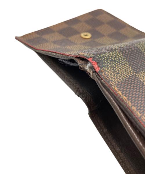 LOUIS VUITTON（ルイ ヴィトン）LOUIS VUITTON (ルイ ヴィトン) ポルトモネ・ビエ・カルトクレディ ブラウンの古着・服飾アイテム