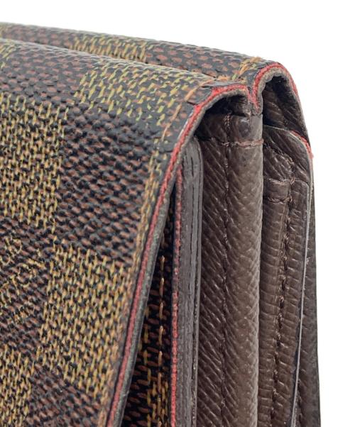 LOUIS VUITTON（ルイ ヴィトン）LOUIS VUITTON (ルイ ヴィトン) ポルトモネ・ビエ・カルトクレディ ブラウンの古着・服飾アイテム