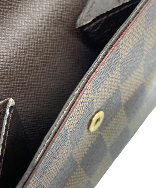 LOUIS VUITTON（ルイ ヴィトン）LOUIS VUITTON (ルイ ヴィトン) ポルトモネ・ビエ・カルトクレディ ブラウンの古着・服飾アイテム