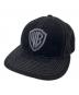 WARNER BROS STUDIO STORE（ワーナーブラザーズ スタジオストア）の古着「ロゴキャップ」｜ブラック
