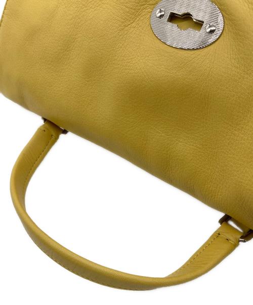 zanellato（ザネラート）ZANELLATO (ザネラート) 2WAYバッグ イエローの古着・服飾アイテム