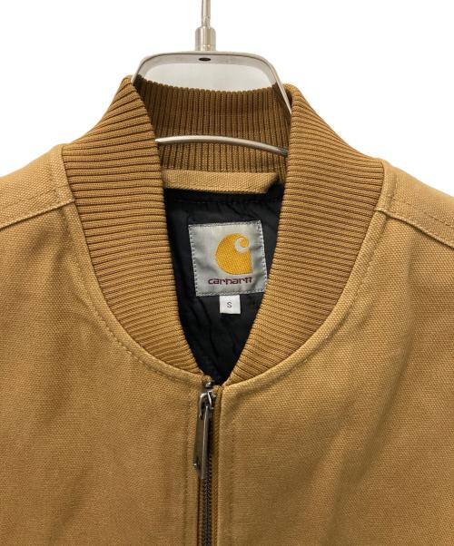 CarHartt（カーハート）CarHartt (カーハート) 中綿ベスト ブラウン サイズ:Sの古着・服飾アイテム