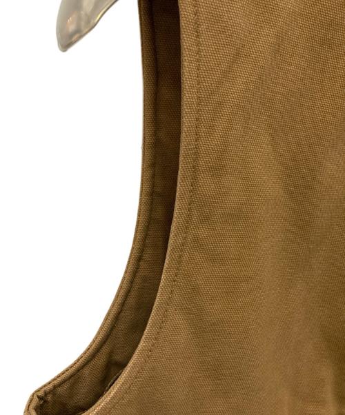 CarHartt（カーハート）CarHartt (カーハート) 中綿ベスト ブラウン サイズ:Sの古着・服飾アイテム