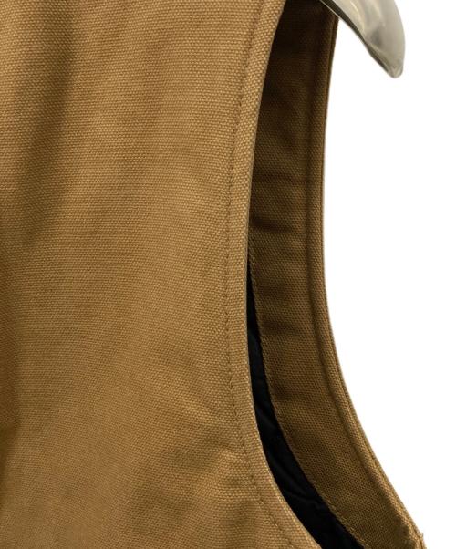 CarHartt（カーハート）CarHartt (カーハート) 中綿ベスト ブラウン サイズ:Sの古着・服飾アイテム