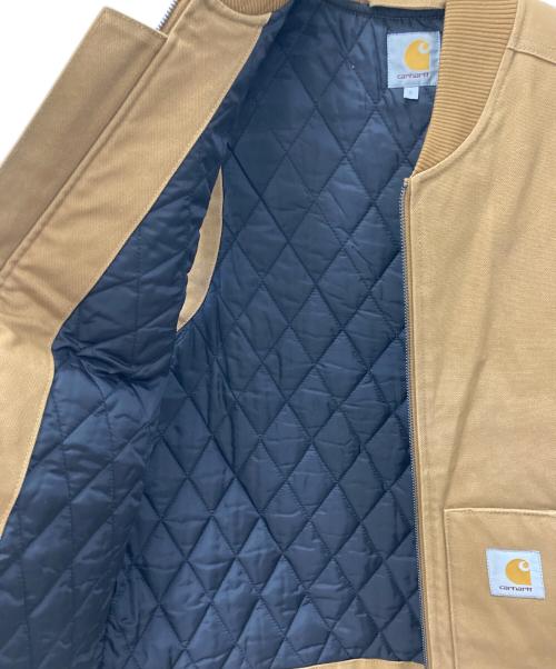 CarHartt（カーハート）CarHartt (カーハート) 中綿ベスト ブラウン サイズ:Sの古着・服飾アイテム