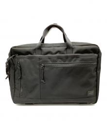 PORTER（ポーター）の古着「3WAYブリーフケース」｜ブラック