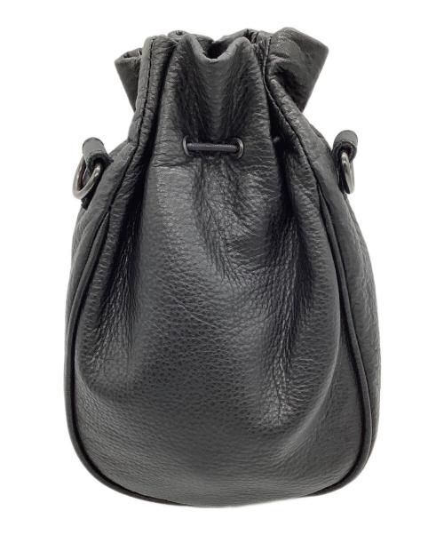 DECADE（ディケイド）DECADE (ディケイド) 巾着ショルダーバッグ ブラックの古着・服飾アイテム