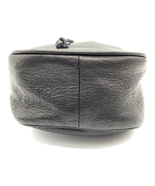 DECADE（ディケイド）DECADE (ディケイド) 巾着ショルダーバッグ ブラックの古着・服飾アイテム