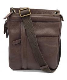 HAMILTON Grandeur（ハミルトン）の古着「レザーショルダーバッグ」｜ブラウン