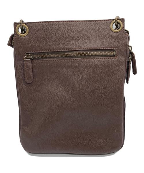 HAMILTON Grandeur（ハミルトン）HAMILTON Grandeur (ハミルトン) レザーショルダーバッグ ブラウンの古着・服飾アイテム