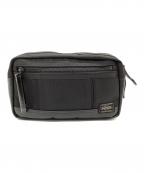 PORTERポーター）の古着「ウエストバッグ」｜ブラック