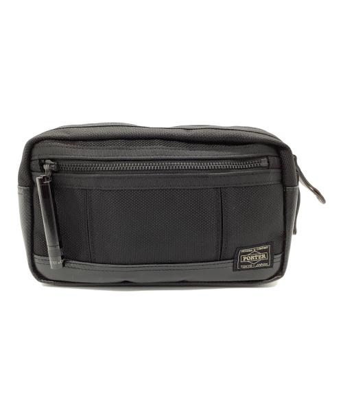 PORTER（ポーター）PORTER (ポーター) ウエストバッグ ブラックの古着・服飾アイテム