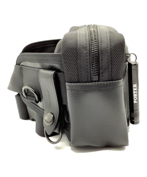 PORTER（ポーター）PORTER (ポーター) ウエストバッグ ブラックの古着・服飾アイテム