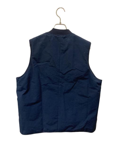 NECESSARY or UNNECESSARY（ネセサリーオアアンネセサリー）NECESSARY or UNNECESSARY (ネセサリーオアアンネセサリー) ベスト ネイビー サイズ:2の古着・服飾アイテム