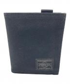 PORTERポーター）の古着「2つ折り財布」｜ブラック