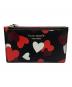 Kate Spade（ケイトスペード）の古着「2つ折り財布」｜ブラック×レッド
