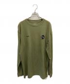 F.C.R.B.エフシーレアルブリストル）の古着「ロングスリーブカットソー」｜オリーブ