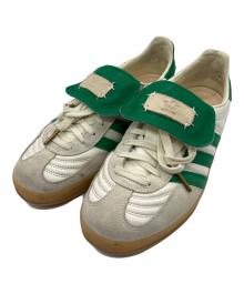 adidas（アディダス）の古着「ローカットスニーカー」｜アイボリー×グリーン