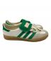 中古・古着 adidas (アディダス) ローカットスニーカー アイボリー×グリーン サイズ:27.0㎝：15000円